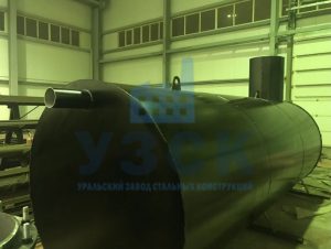 Резервуар горизонтальный стальной наземный в Калининграде