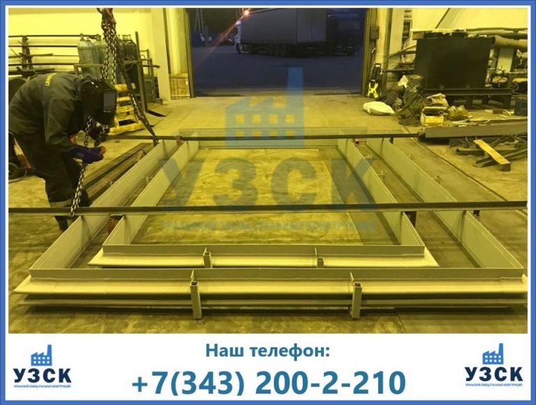 Линзовые прямоугольные компенсаторы большого размера в Калининграде