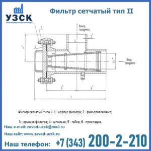 Фильтр сетчатый ФС по Т-ММ-11-2003 в Калининграде